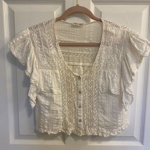 LoveShackFancy crop blouse